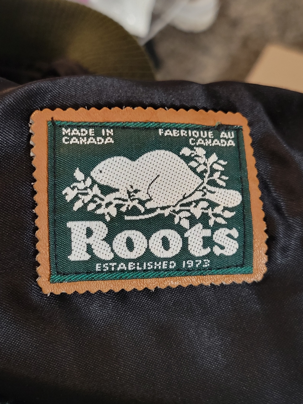 Roots Green Multi Plaid Wool Zip Vest - Picture 7 of 7